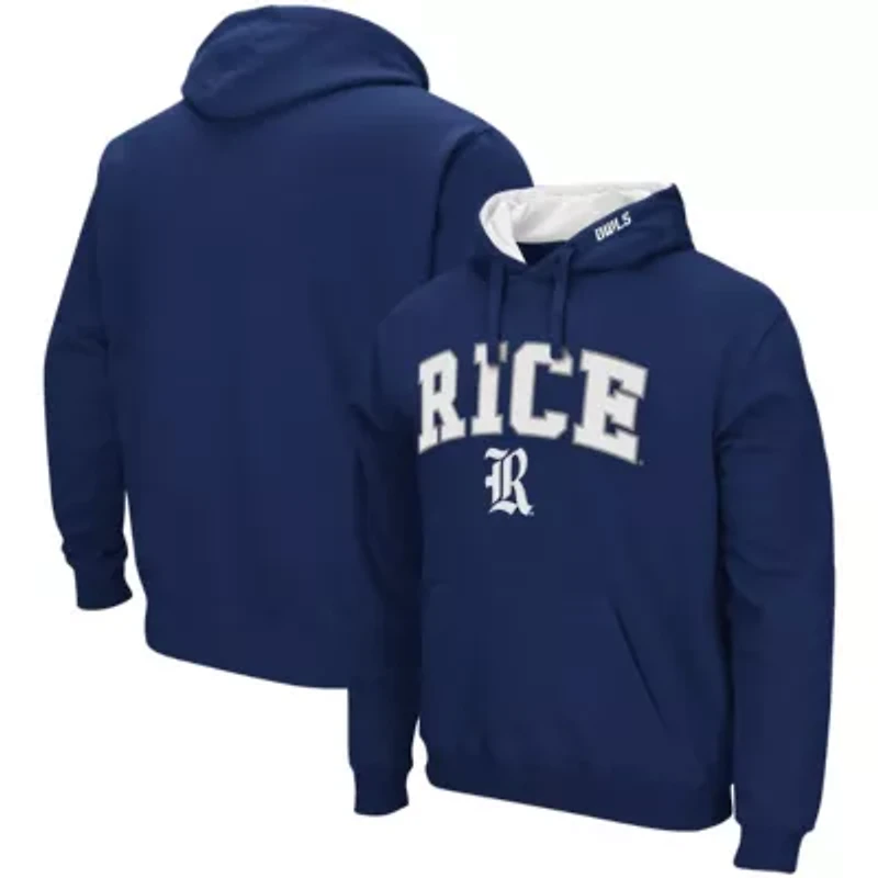 NCAA Rice Owls Arch and Logo Pullover Hoodie
