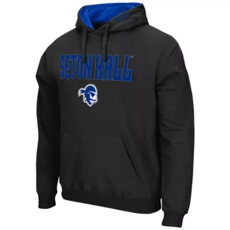 NCAA Seton Hall Pirates Arch and Logo Pullover Hoodie