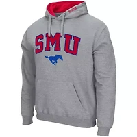 NCAA ed SMU Mustangs Arch and Logo Pullover Hoodie