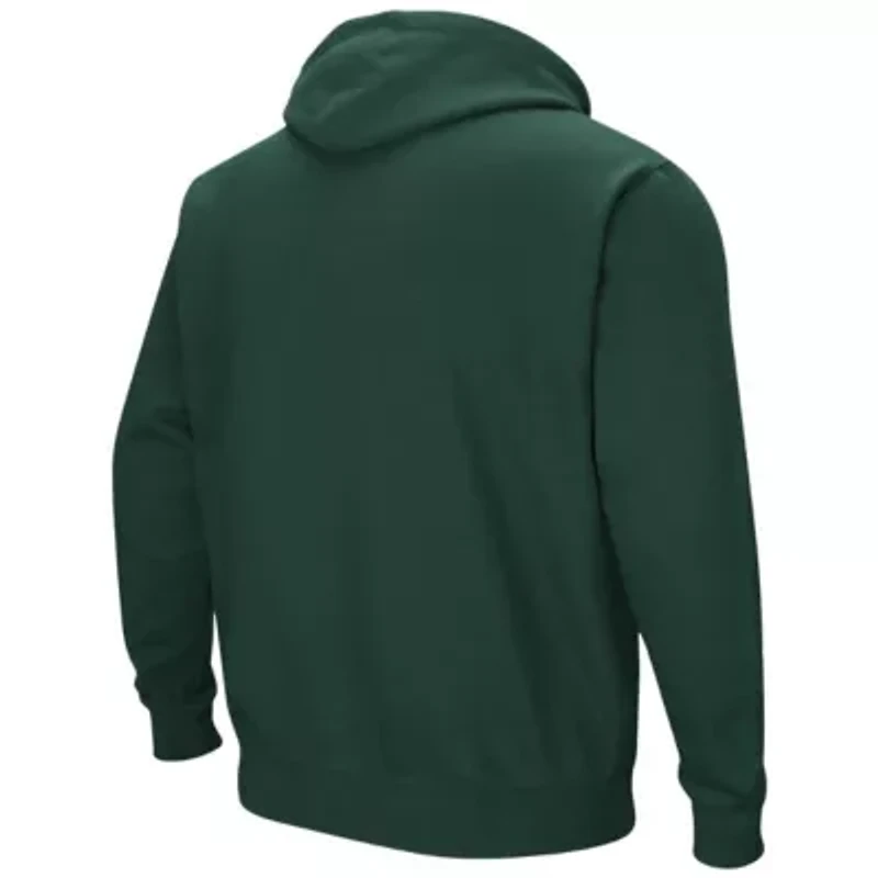Tulane Green Wave NCAA Arch and Logo Pullover Hoodie