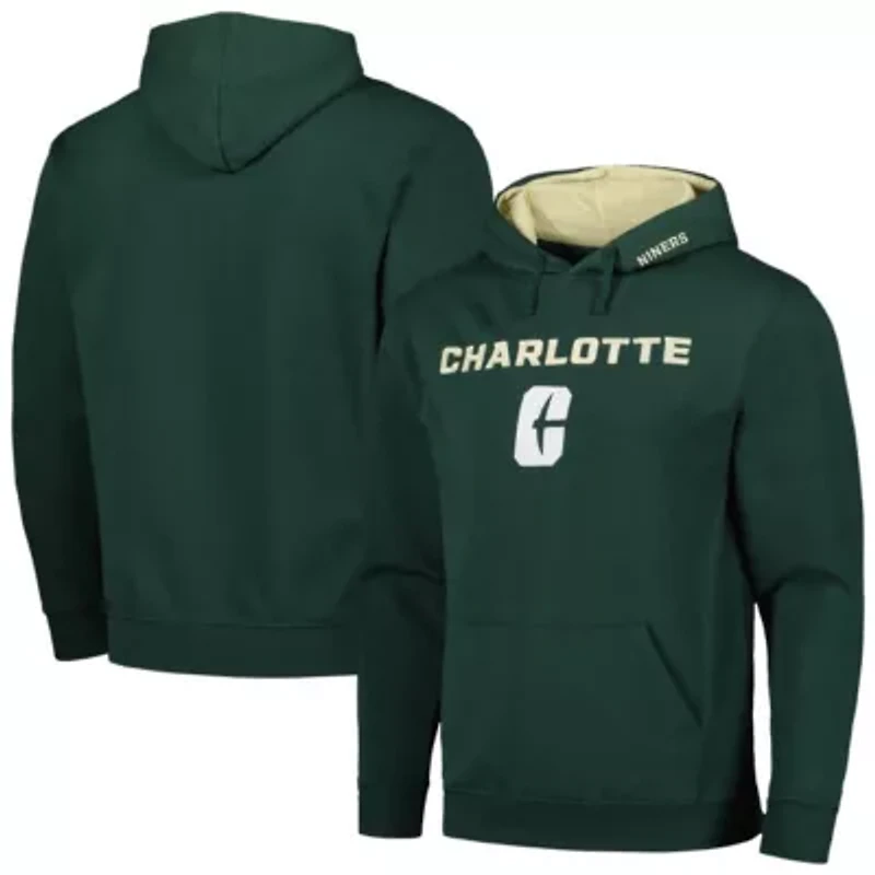 NCAA Charlotte 49ers Arch and Logo Pullover Hoodie