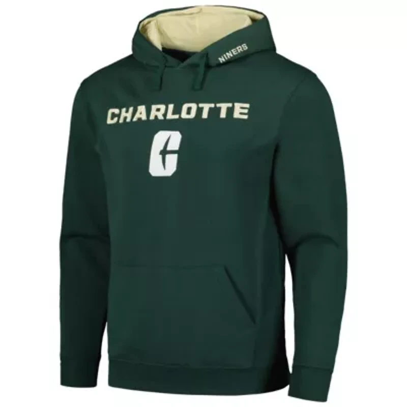 NCAA Charlotte 49ers Arch and Logo Pullover Hoodie