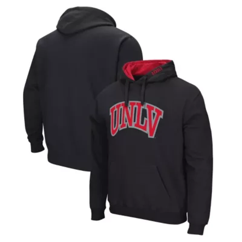 NCAA UNLV Rebels Arch and Logo Pullover Hoodie