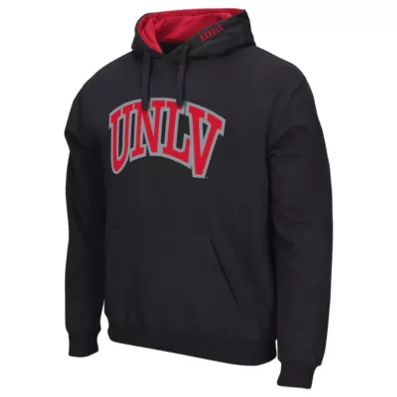 NCAA UNLV Rebels Arch and Logo Pullover Hoodie