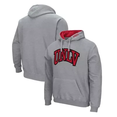 NCAA ed UNLV Rebels Arch and Logo Pullover Hoodie