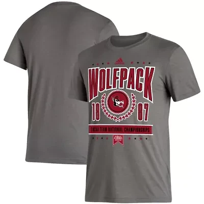 NCAA ed NC State Wolfpack 2 NCAA Team National ships Reminisce T-Shirt