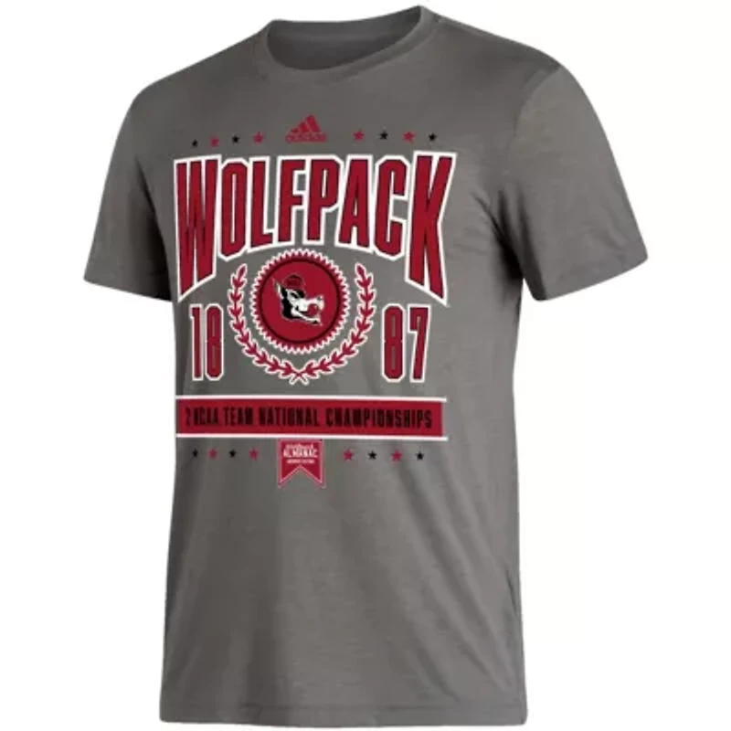 NCAA ed NC State Wolfpack 2 NCAA Team National ships Reminisce T-Shirt