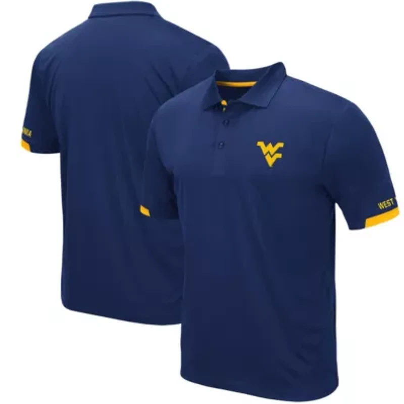 NCAA West Virginia Mountaineers Santry Lightweight Polo