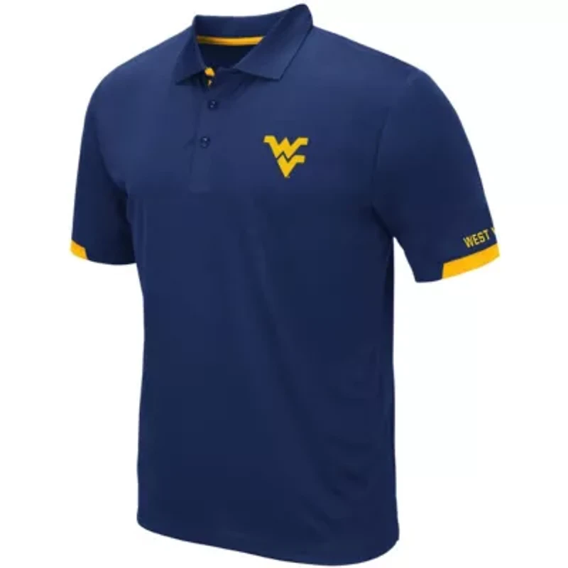 NCAA West Virginia Mountaineers Santry Lightweight Polo