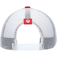 NCAA Crimson/White Indiana Hoosiers Wave Foam Trucker Snapback Hat