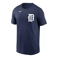 MLB Nike Detroit Tigers Cooperstown Collection Wordmark T-Shirt