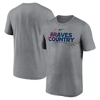 MLB Nike ed Atlanta Braves Local Rep Legend Performance T-Shirt