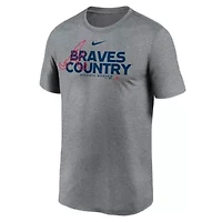 MLB Nike ed Atlanta Braves Local Rep Legend Performance T-Shirt