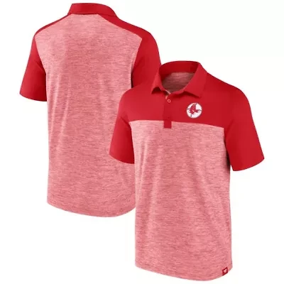 Boston Red Sox MLB Fanatics True Classics Avid Fan Brushed Polo