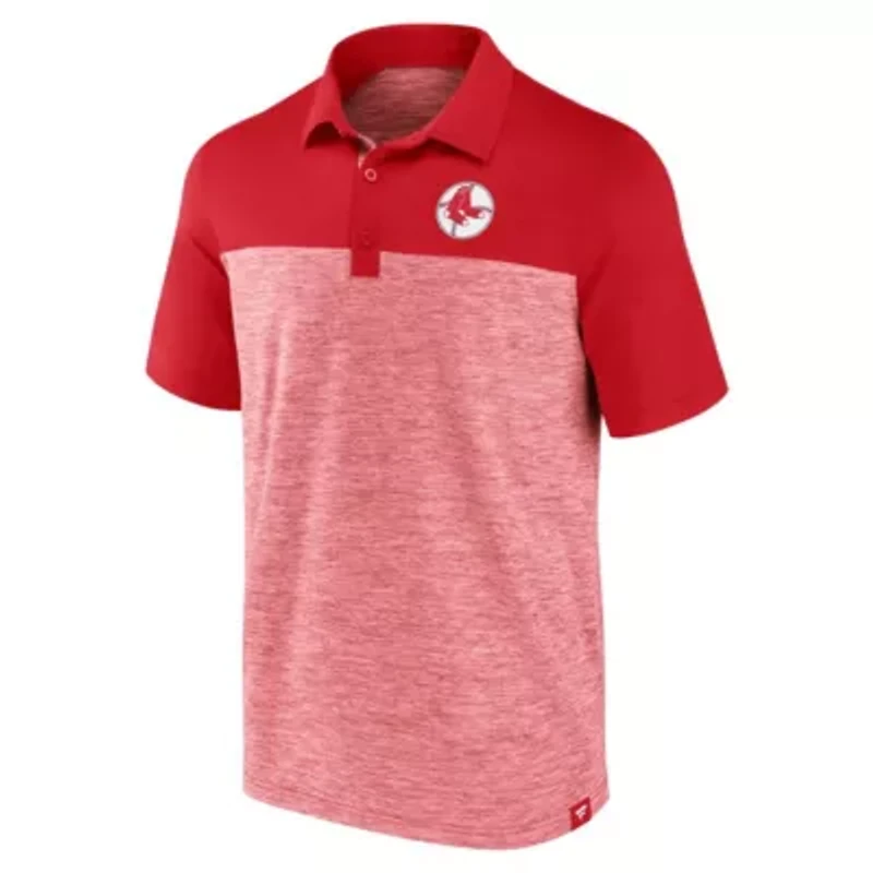 Boston Red Sox MLB Fanatics True Classics Avid Fan Brushed Polo