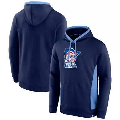 MLB Fanatics Minnesota Twins True Classics Fanarama Pullover Hoodie