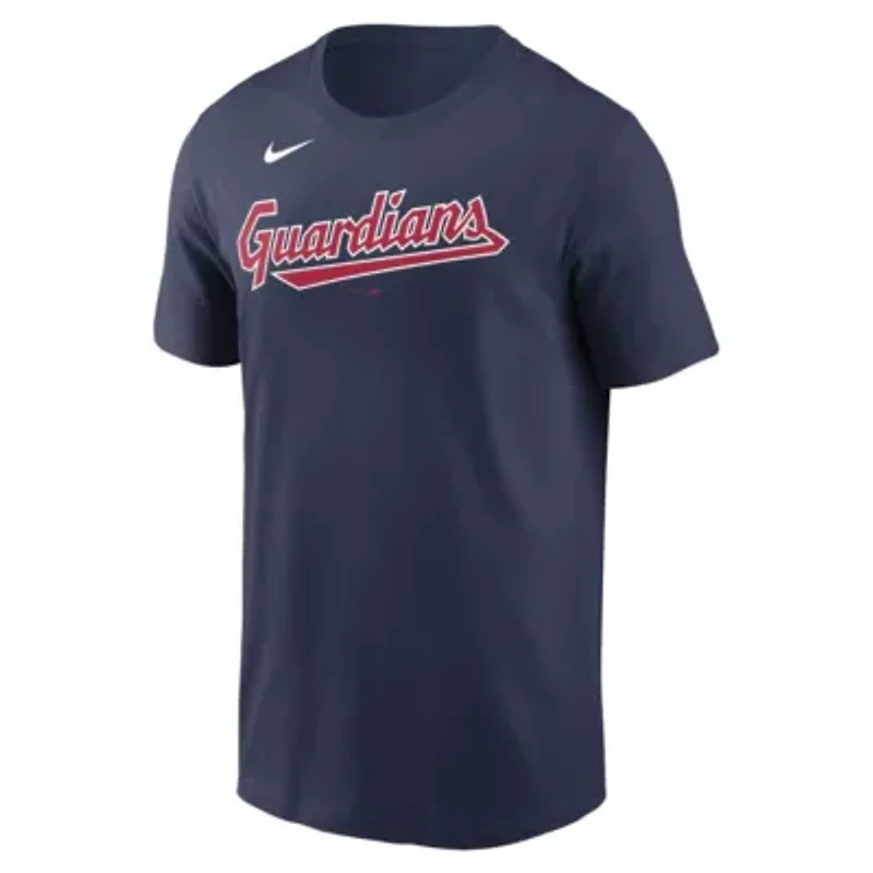 MLB Nike Shane Bieber Cleveland Guardians Name & Number T-Shirt