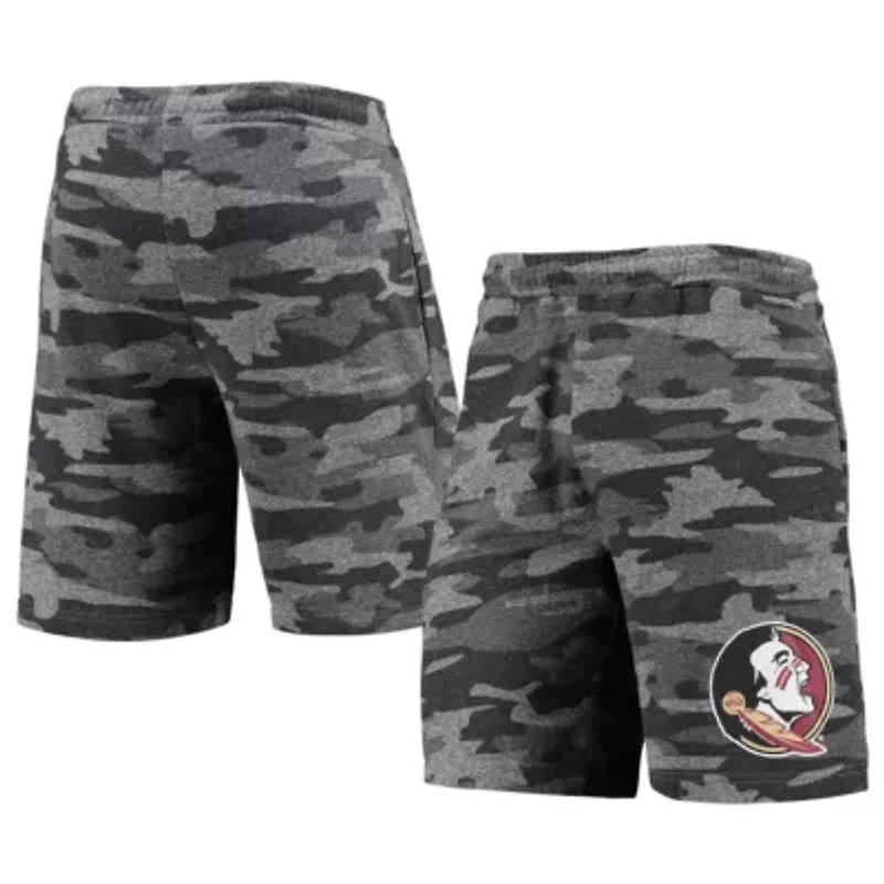 NCAA Charcoal/Gray Florida State Seminoles Backup Terry Jam Lounge Shorts