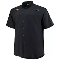 NCAA Tennessee Volunteers Big & Tall Tamiami Omni-Shade Button-Down Shirt
