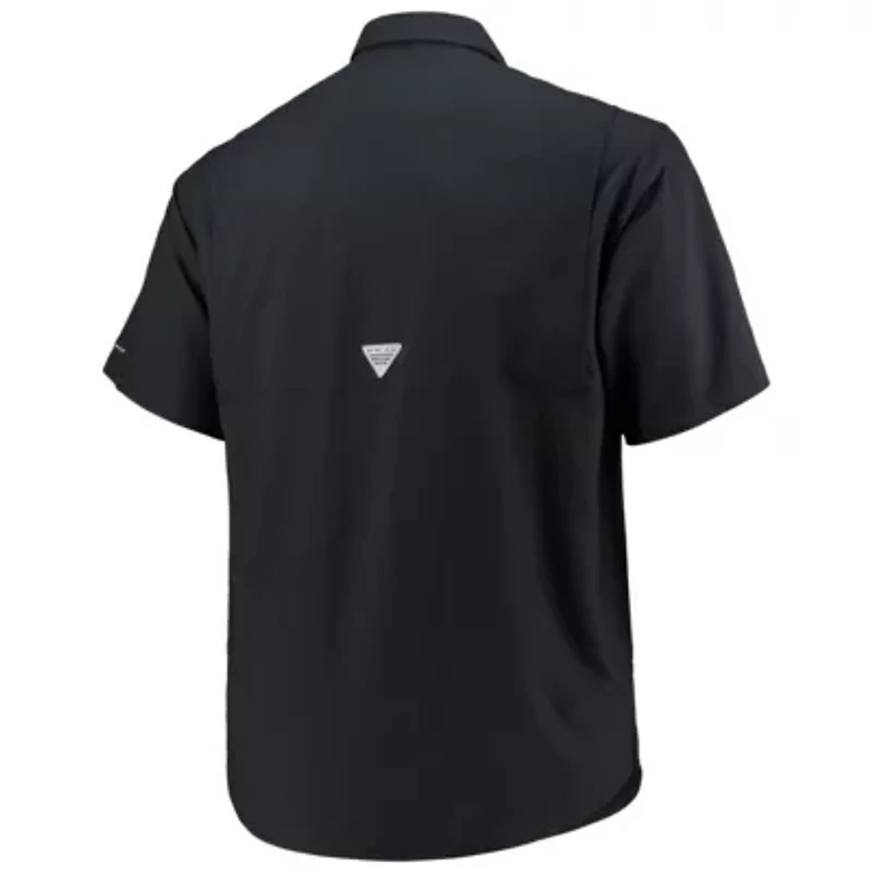 NCAA Tennessee Volunteers Big & Tall Tamiami Omni-Shade Button-Down Shirt