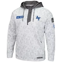 NCAA Arctic Air Force Falcons OHT Military Appreciation Quarter-Zip Hoodie