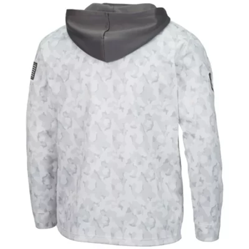 NCAA Arctic South Carolina Gamecocks OHT Military Appreciation Quarter-Zip Hoodie