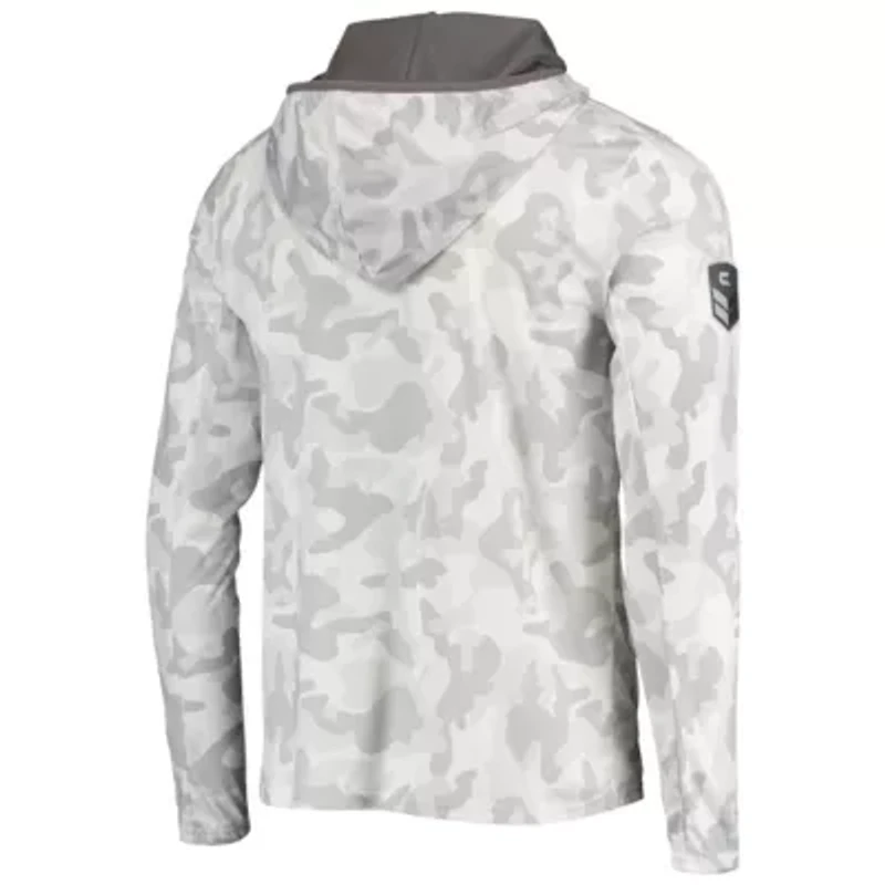 NCAA Arctic Nebraska Huskers OHT Military Appreciation Long Sleeve Hoodie Top