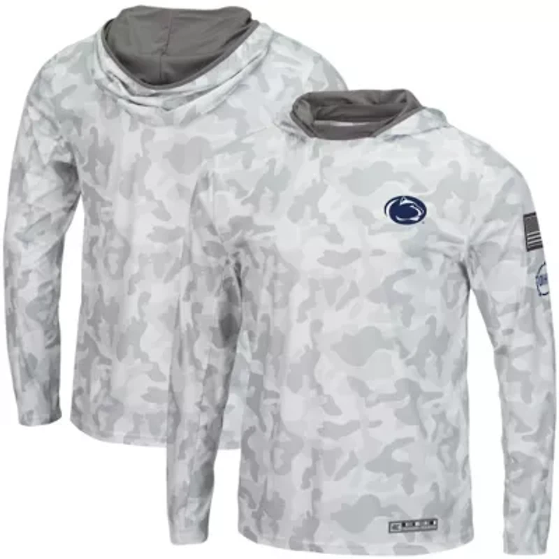 NCAA Arctic Penn State Nittany Lions OHT Military Appreciation Long Sleeve Hoodie Top
