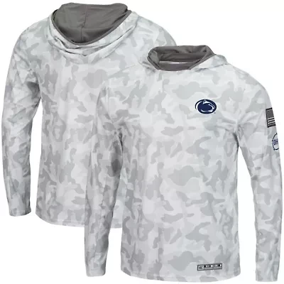 NCAA Arctic Penn State Nittany Lions OHT Military Appreciation Long Sleeve Hoodie Top