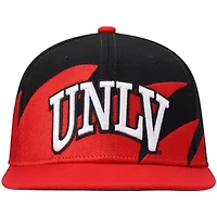 NCAA Red/Black UNLV Rebels Sharktooth Snapback Hat