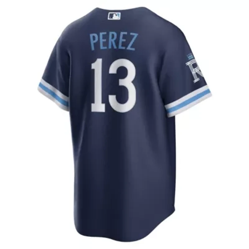 MLB Nike Salvador Perez Kansas City Royals Connect Replica Player Jersey