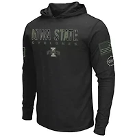 NCAA Iowa State Cyclones OHT Military Appreciation Team Hoodie Long Sleeve T-Shirt