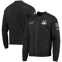 NCAA Loyola Chicago Ramblers OHT Military Appreciation High-Speed Bomber Full-Zip Jacket