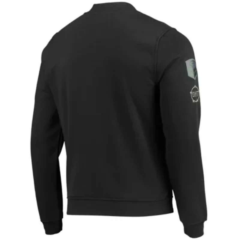 NCAA Loyola Chicago Ramblers OHT Military Appreciation High-Speed Bomber Full-Zip Jacket