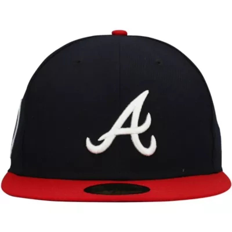 MLB Atlanta Braves 9/11 Memorial Side Patch 59FIFTY Fitted Hat