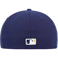 MLB Milwaukee Brewers 9/11 Memorial Side Patch 59FIFTY Fitted Hat