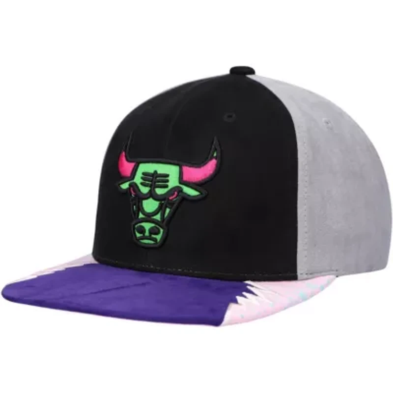 NBA Black/Pink Chicago Bulls Day 5 Snapback Hat