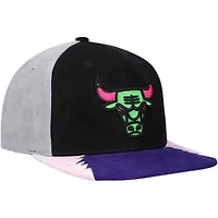 NBA Black/Pink Chicago Bulls Day 5 Snapback Hat
