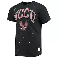 NC Central Eagles NCAA North Carolina Bleach Splatter T-Shirt