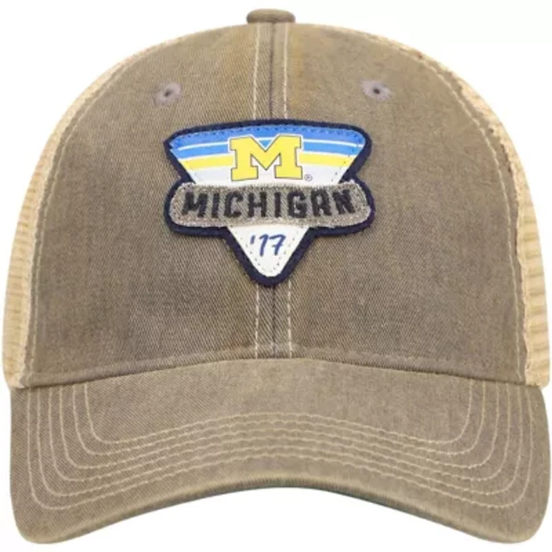 NCAA Michigan Wolverines Legacy Point Old Favorite Trucker Snapback Hat