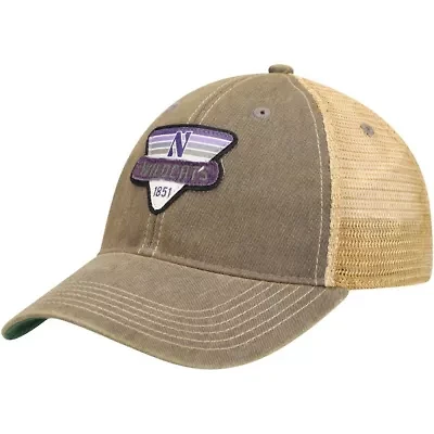 NCAA Northwestern Wildcats Legacy Point Old Favorite Trucker Snapback Hat