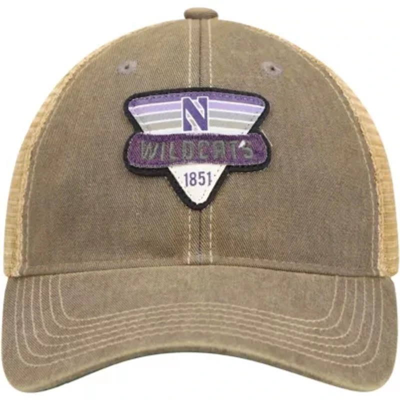 NCAA Northwestern Wildcats Legacy Point Old Favorite Trucker Snapback Hat