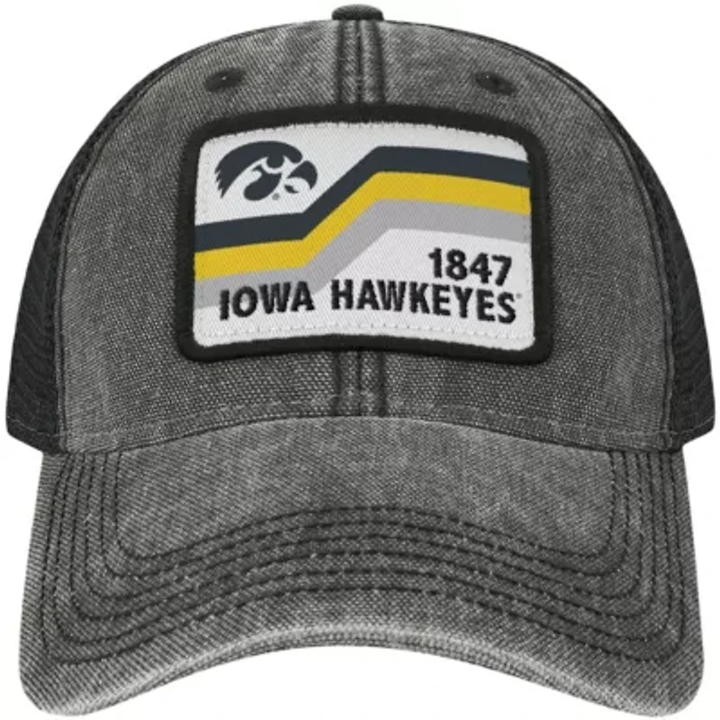 NCAA Iowa Hawkeyes Sun & Bars Dashboard Trucker Snapback Hat
