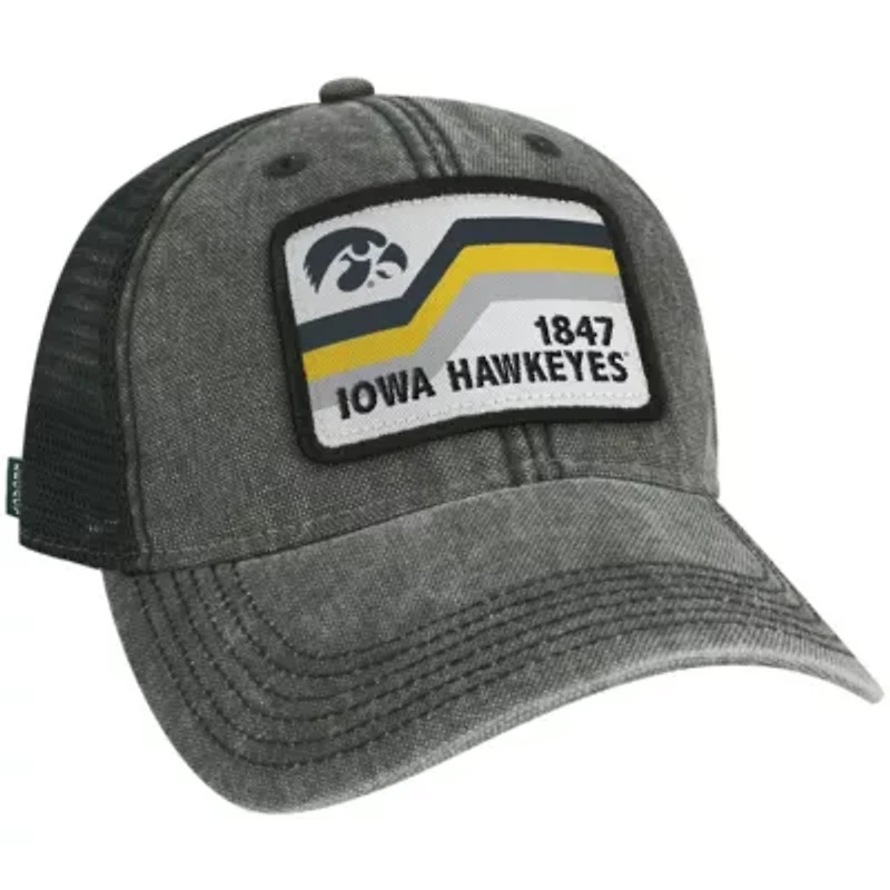 NCAA Iowa Hawkeyes Sun & Bars Dashboard Trucker Snapback Hat