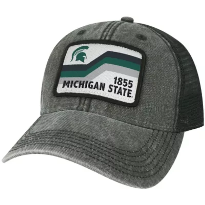NCAA Michigan State Spartans Sun & Bars Dashboard Trucker Snapback Hat