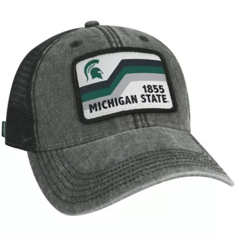 NCAA Michigan State Spartans Sun & Bars Dashboard Trucker Snapback Hat