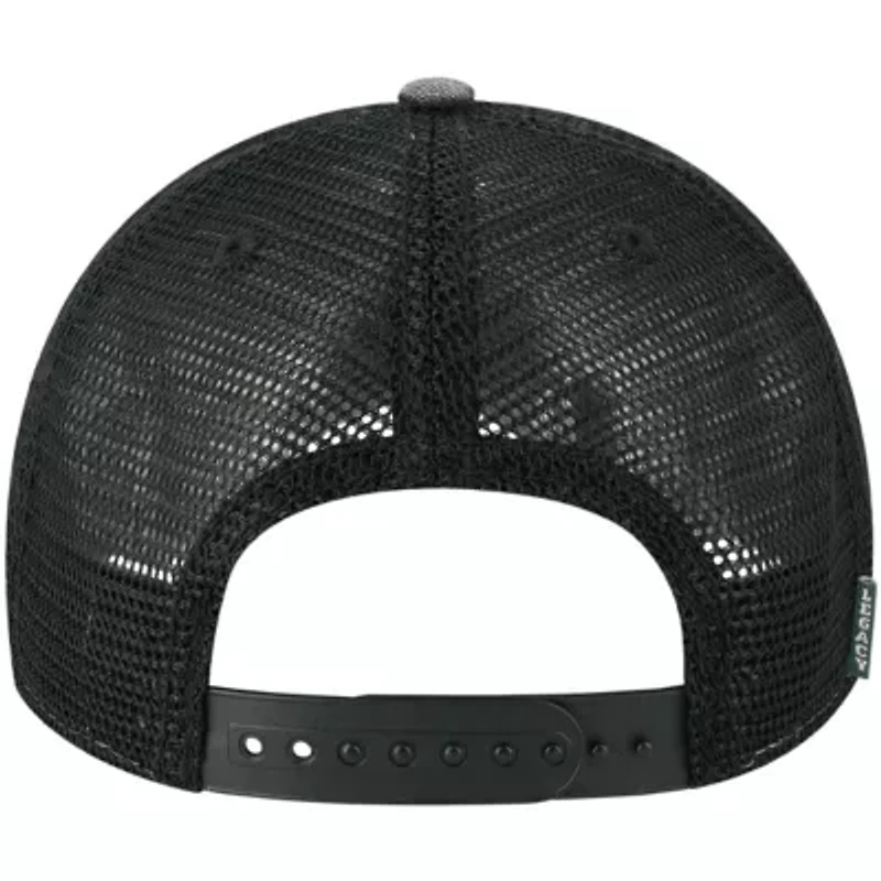 NCAA Northwestern Wildcats Sun & Bars Dashboard Trucker Snapback Hat