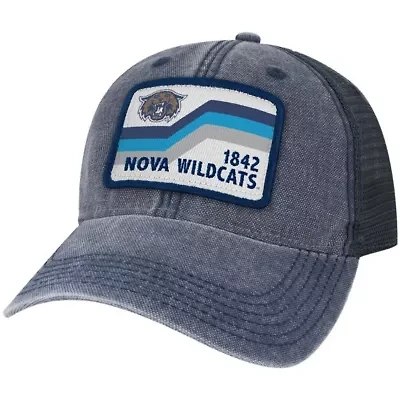 NCAA Villanova Wildcats Sun & Bars Dashboard Trucker Snapback Hat