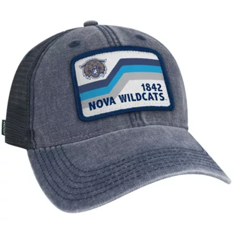 NCAA Villanova Wildcats Sun & Bars Dashboard Trucker Snapback Hat