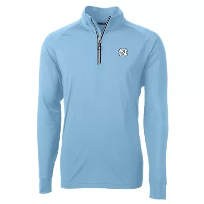 NCAA Carolina North Tar Heels Adapt Eco Knit Quarter-Zip Pullover Jacket